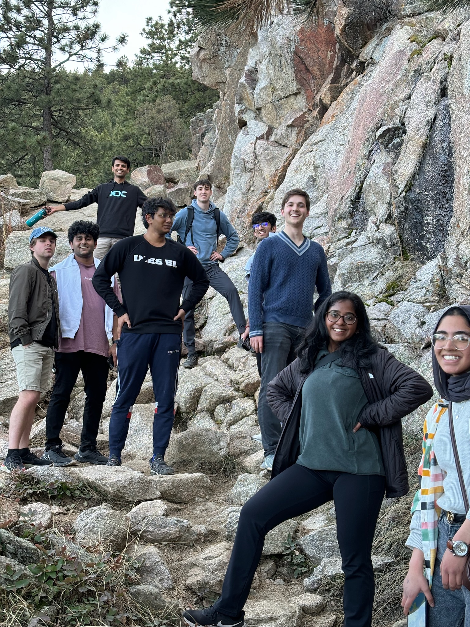 On the last day, the team took a break from the networking and hacking to enjoy beautiful Colorado!